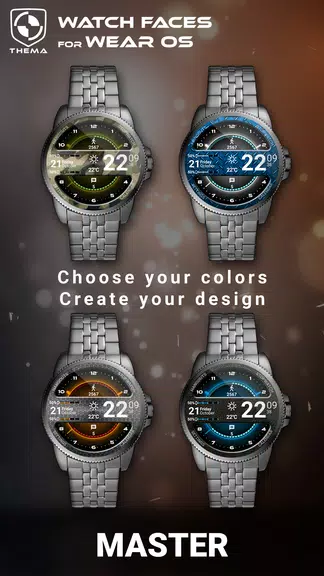 ภาพหน้าจอ Master Watch Face 1