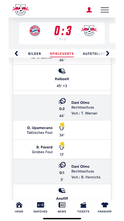 RB Leipzig 스크린샷 2