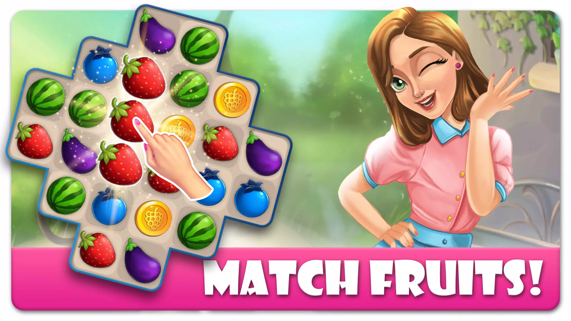 Anna’s Garden: Match 3 Games Tangkapan skrin 0