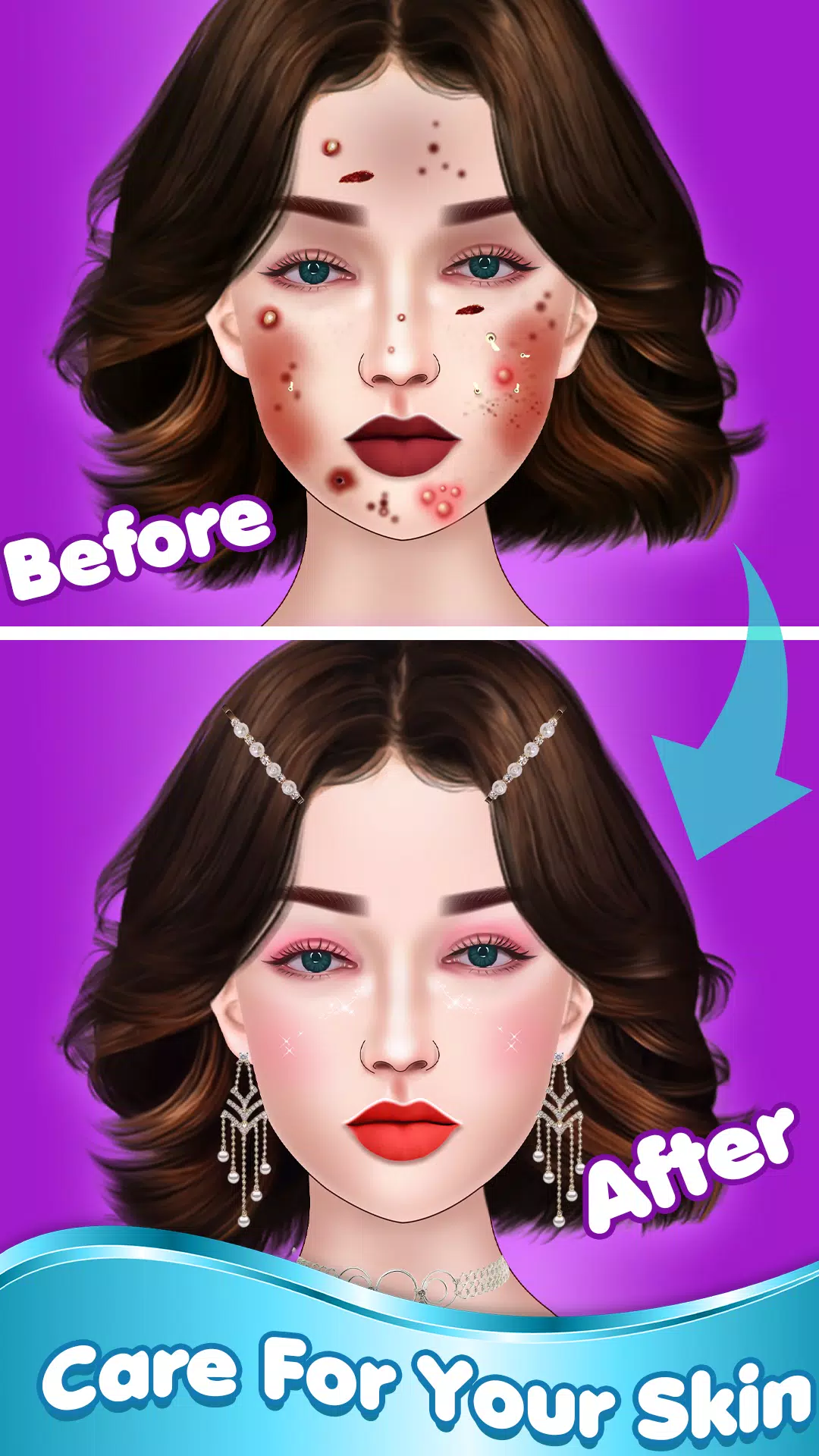 DIY Makeup ASMR-Makeover Games screenshot 0