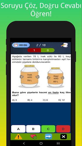 ภาพหน้าจอ 8. Sınıf Test Çöz Tüm Dersler 3