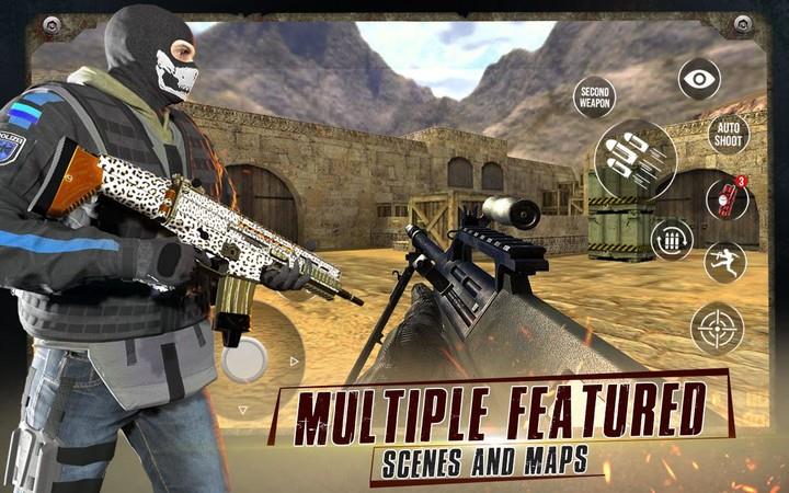 FPS Commando CS Special Forces 스크린샷 1