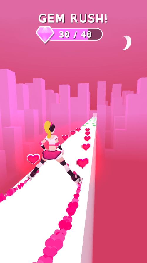 Sky Roller: Rainbow Skating screenshot 0