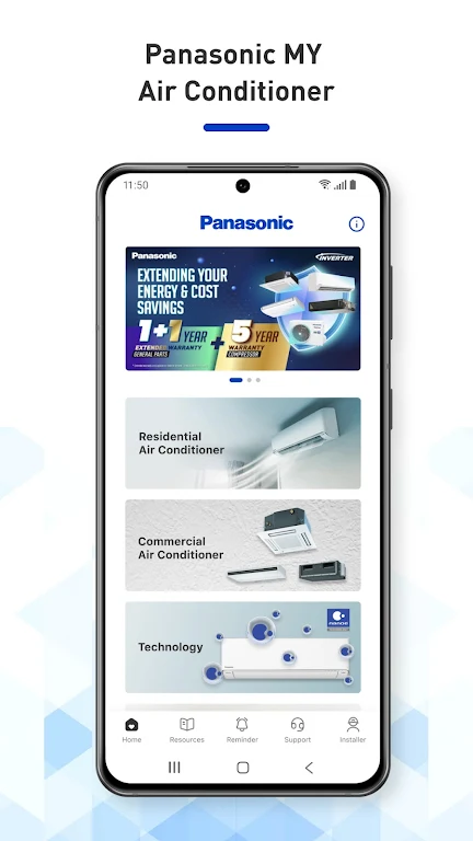 Panasonic MY Air Conditioner スクリーンショット 0