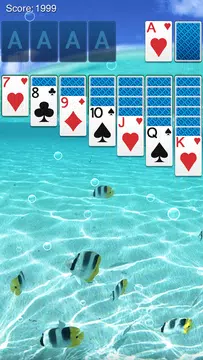 Solitaire: Ocean Blue应用截图第0张