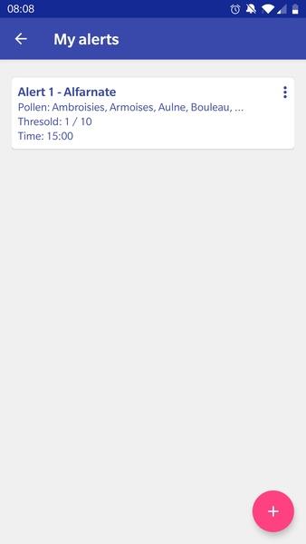 Alert Pollenスクリーンショット3