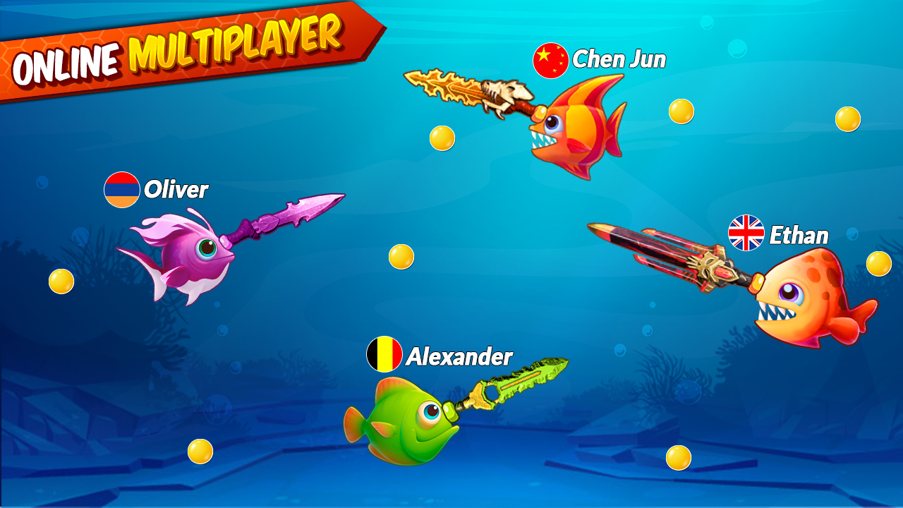 Big Eat Fish Games Shark Games Screenshot 3