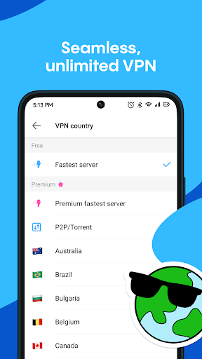 Aloha Navigateur Privé - VPN capture d’écran 1