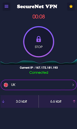 SecureNet VPN: Fast & Secure ကိုဖန်သားပြင်0