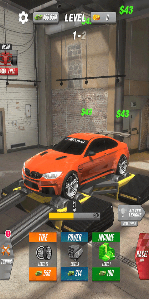 Dyno 2 Race - Car Tuning экрана 1
