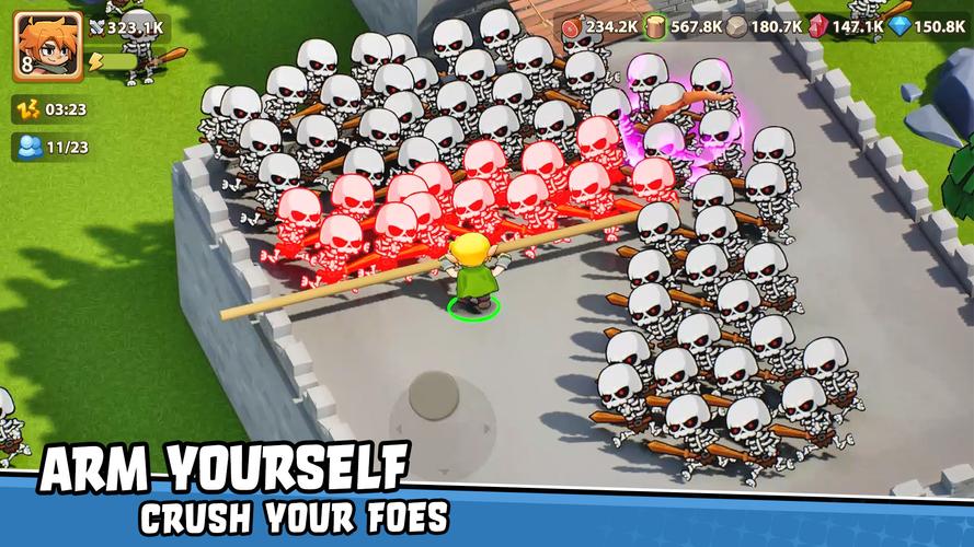 Top Heroes: Kingdom Saga экрана 2