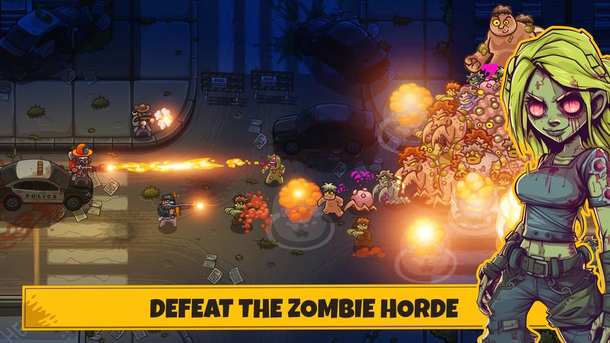 Dead World Heroes: Zombie Rush screenshot 1