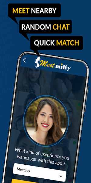 MeetMilfy - Real Women Meetups ภาพหน้าจอ 1