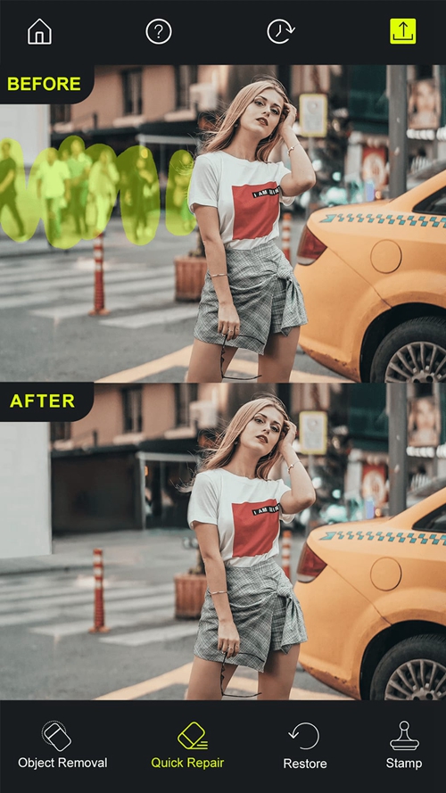 Screenshot Photo Retouch-Remover objetos  2