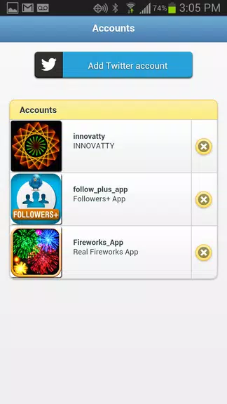 Followers+ for Twitter captura de pantalla 3