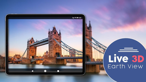 ภาพหน้าจอ Live Earth WebCam HD, World Map 3D, Satellite View 2