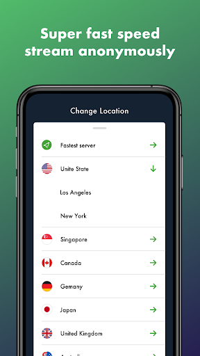 HyperNet Free VPN - Unlimited экрана 3