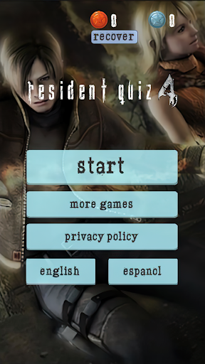 Resident Quiz Evil 4屏幕截圖1