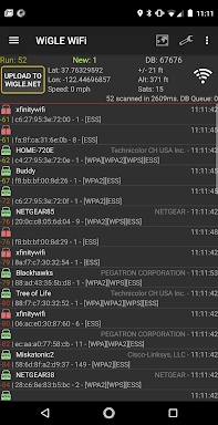 WiGLE WiFi Wardriving Captura de tela 1