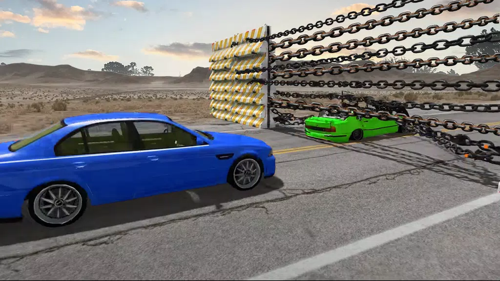 Chained Cars Stunt Racing Game屏幕截圖1