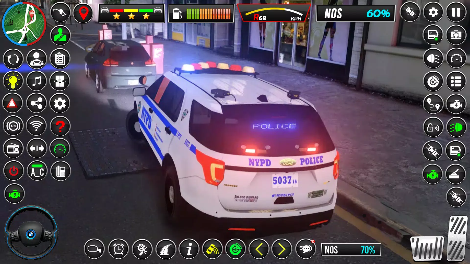 US Police Car Chase Car Game screenshot 2