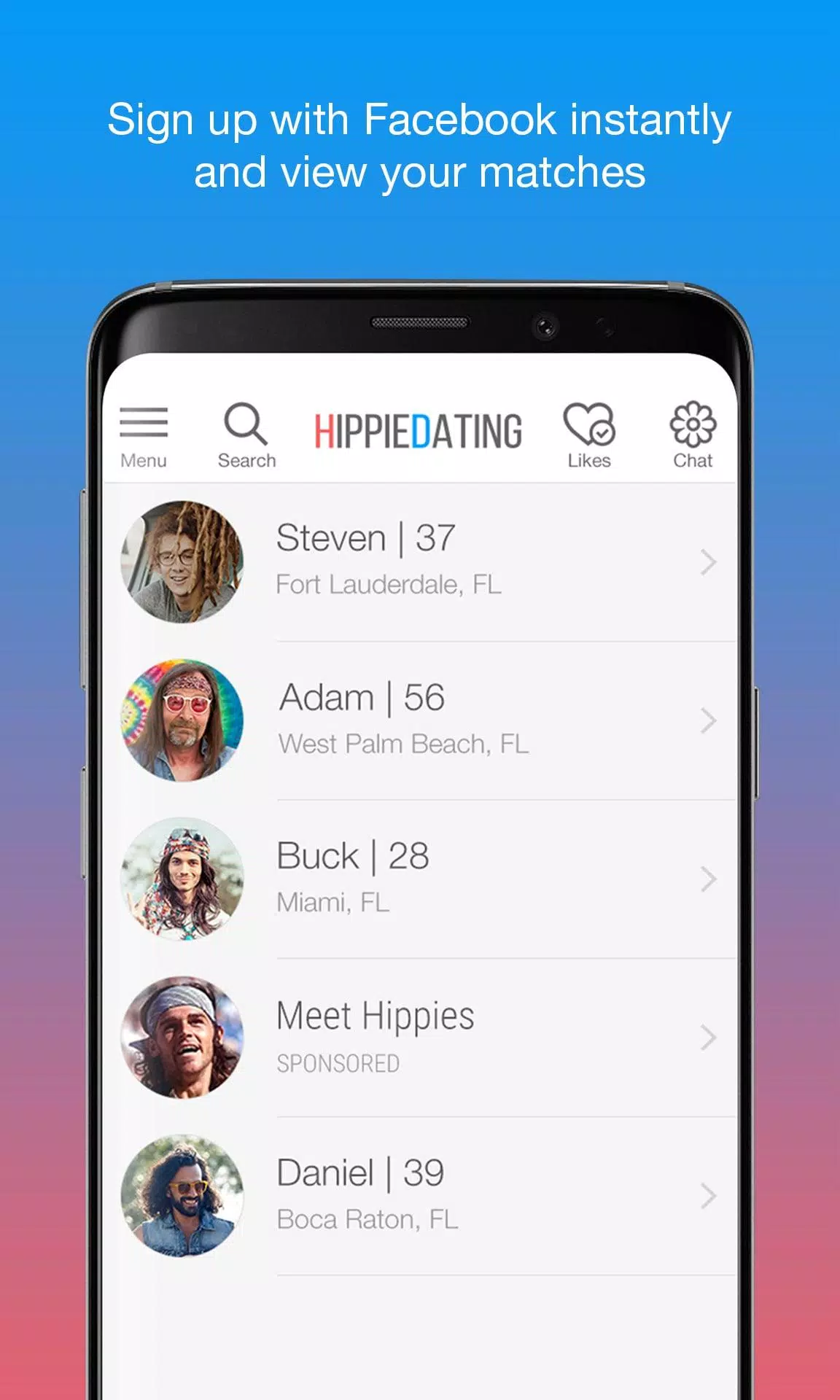 Hippie Dating屏幕截圖0