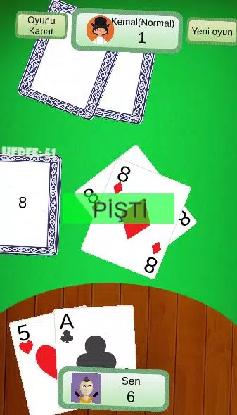 Klasik Pişti İnternetsizスクリーンショット2
