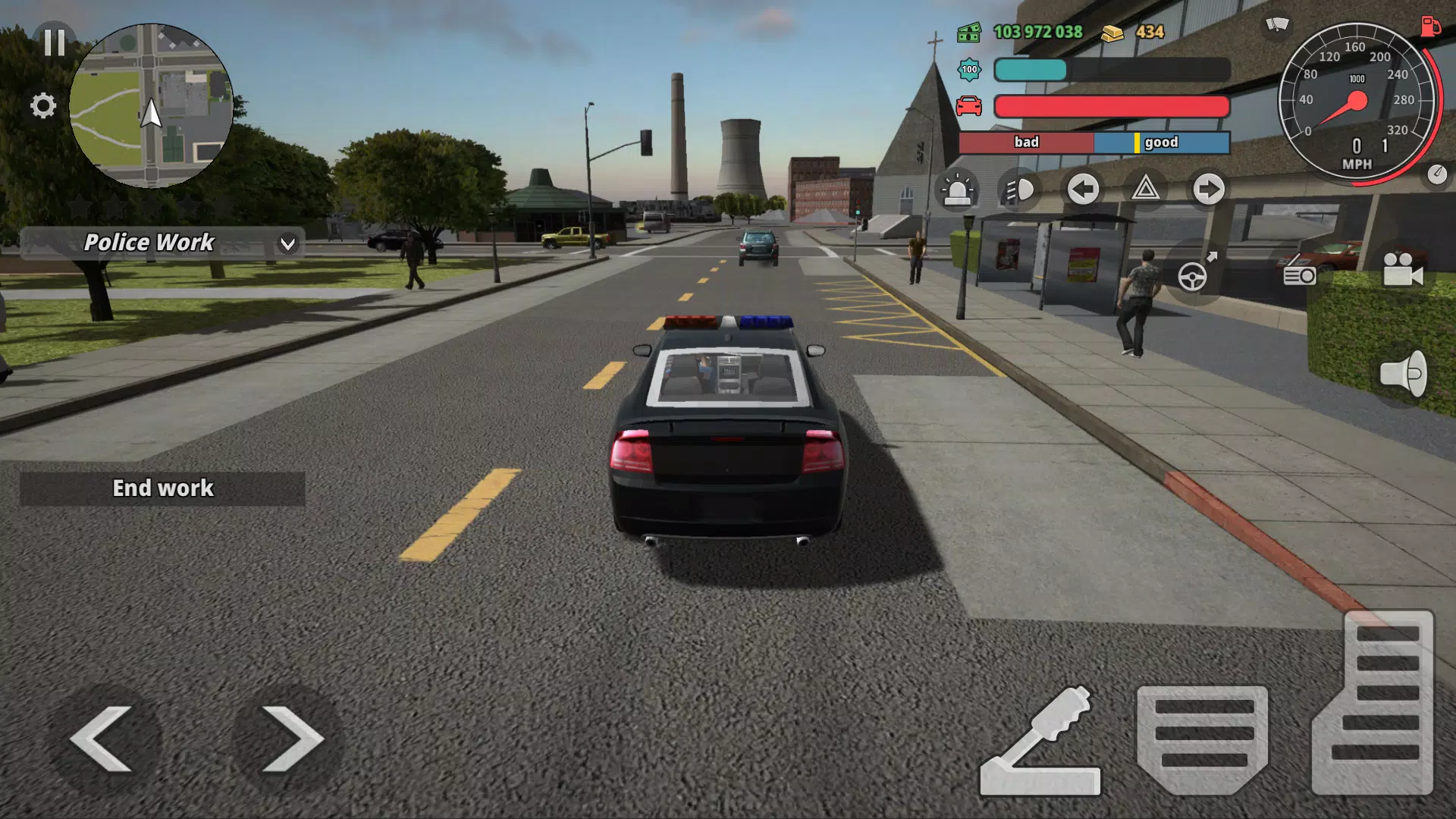 Police Cop Simulator. Gang War captura de pantalla 3