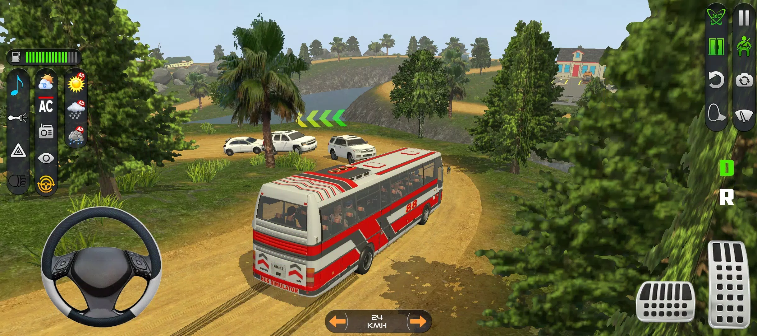 Offroad Bus: Coach Bus Driving スクリーンショット 1