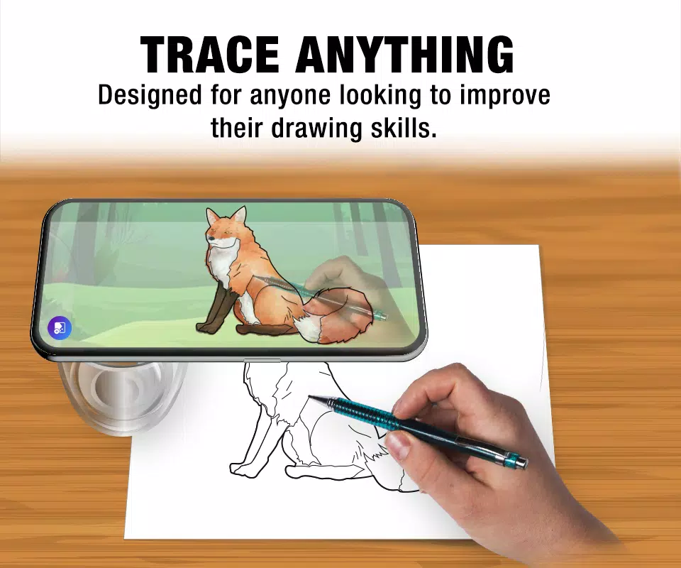 Screenshot Sketch Copy: Trace & Draw 3