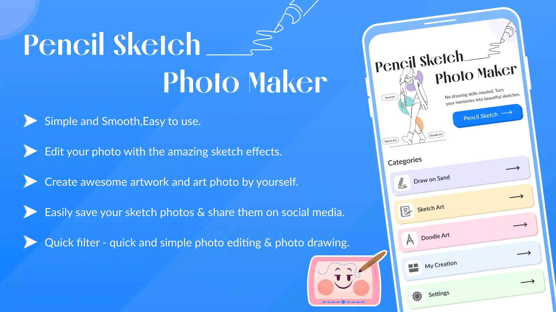 Pencil Sketch Photo Maker应用截图第2张