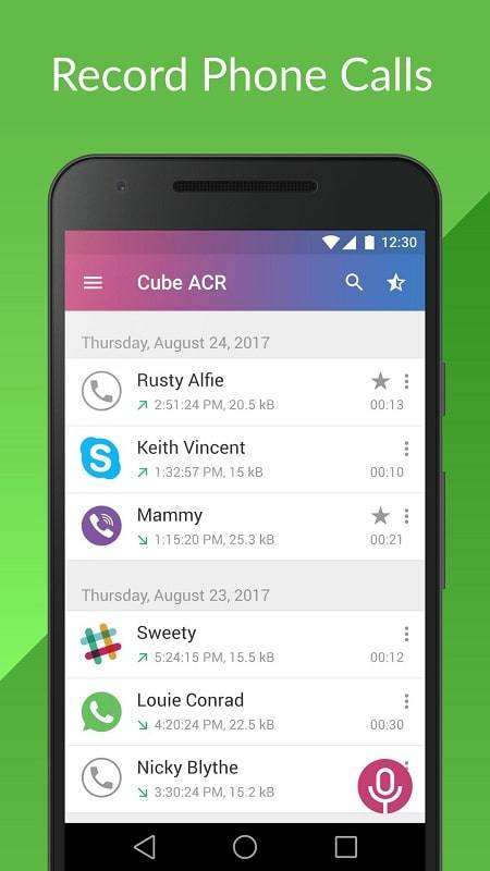 Call Recorder – Cube ACR Ekran Görüntüsü 2