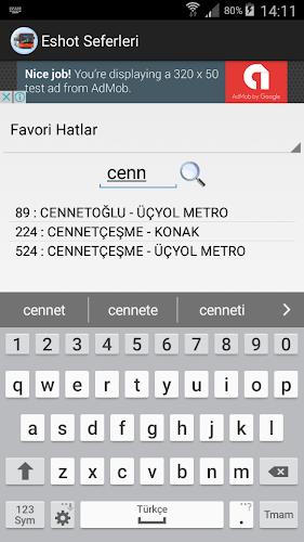 İzmir Otobüs Hareket Saatleri ảnh chụp màn hình 2