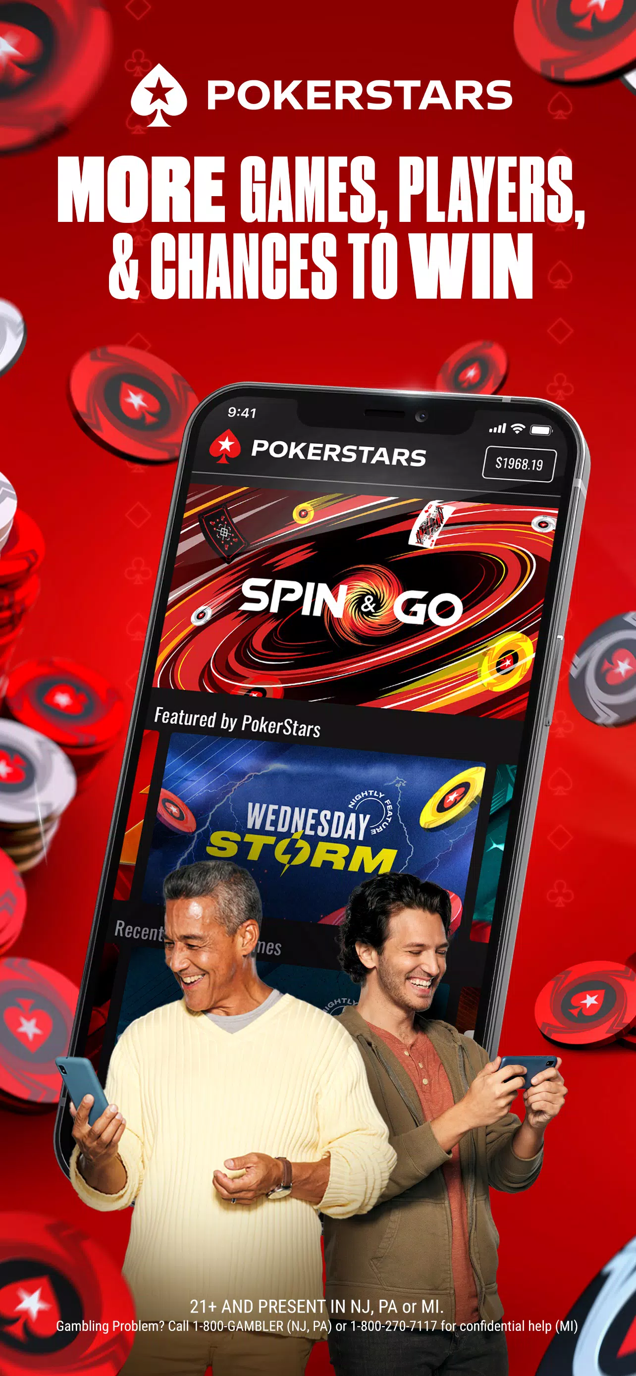 PokerStars Poker Real Money captura de pantalla 1