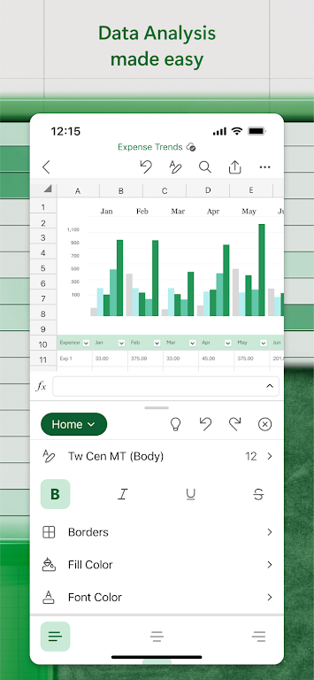 Microsoft Excel: Spreadsheets captura de pantalla 1