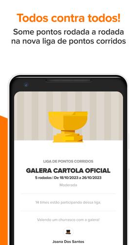 Cartola Oficial 스크린샷 3