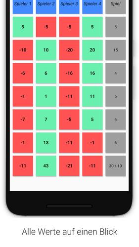 Doppelkopf Notizblock - Spielpスクリーンショット2