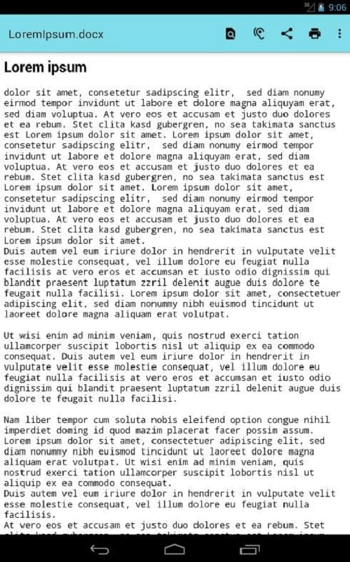Office Documents Viewer screenshot 1
