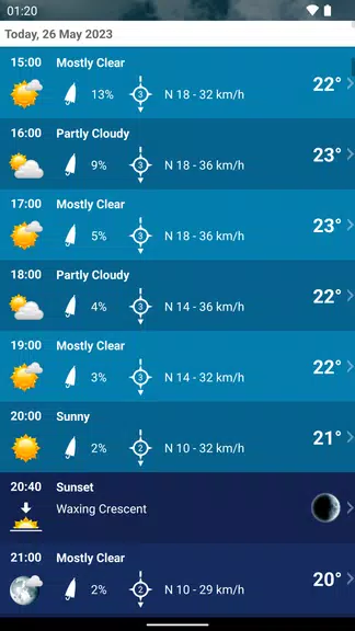 Weather XL Austria PRO screenshot 2