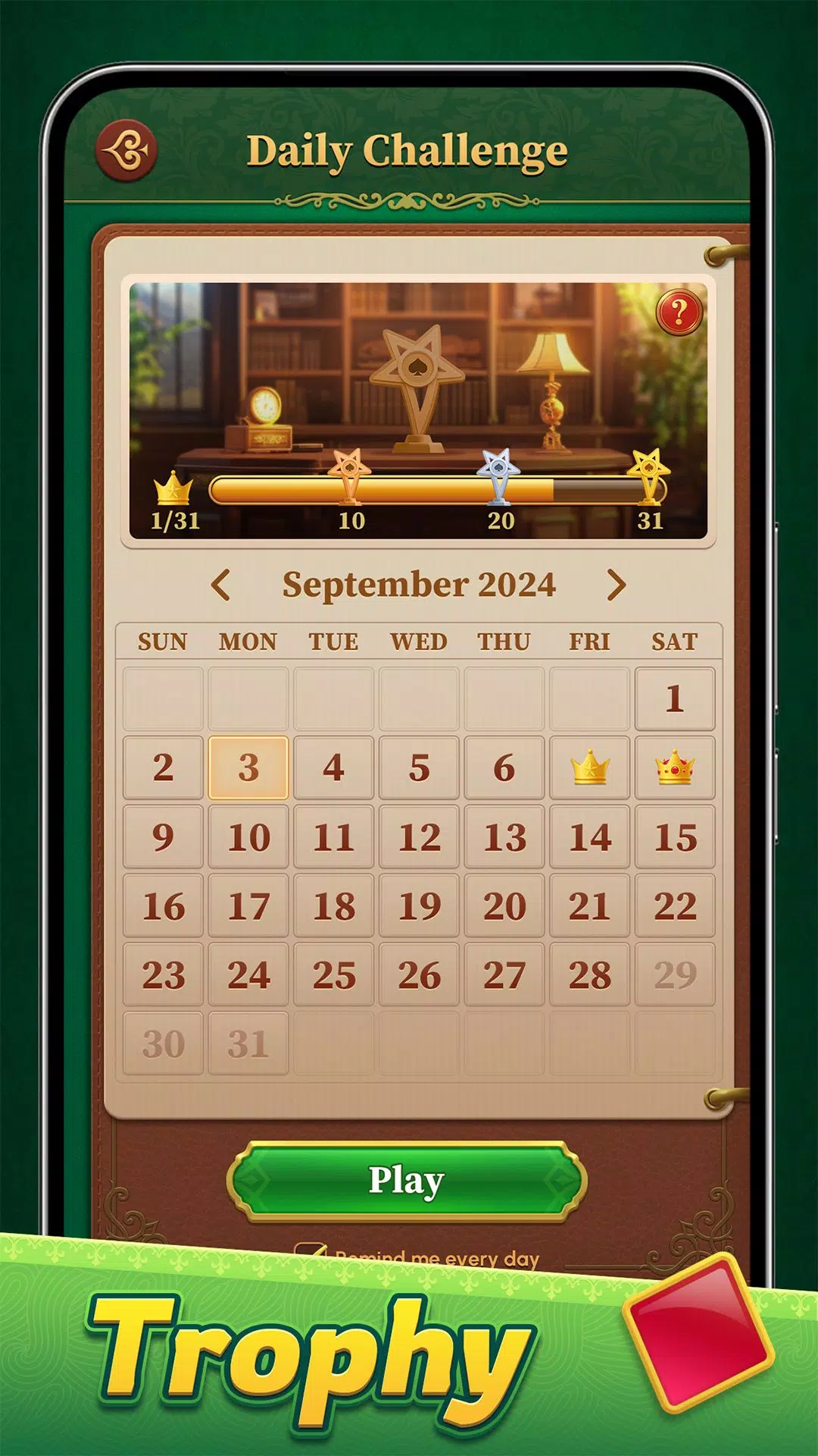 Classic Solitaire: Regal Card屏幕截圖3