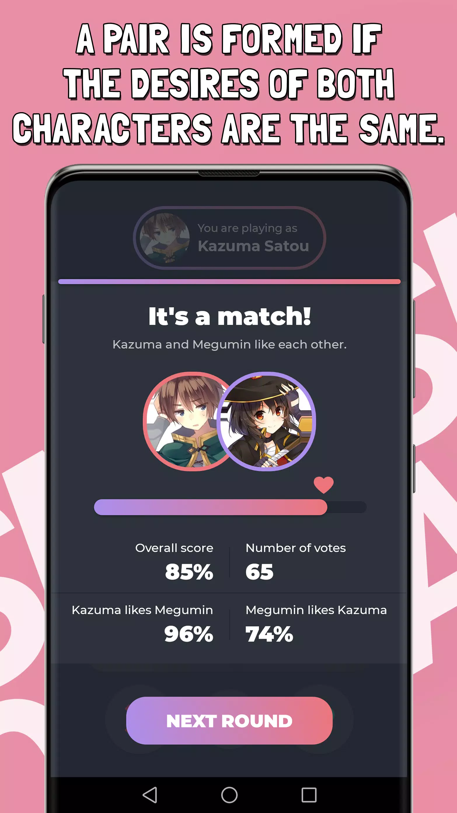 Smash or Pass Anime Game screenshot 3