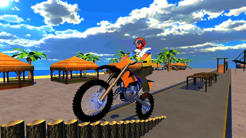 Racing Bike Stunts & Ramp Riding स्क्रीनशॉट 3
