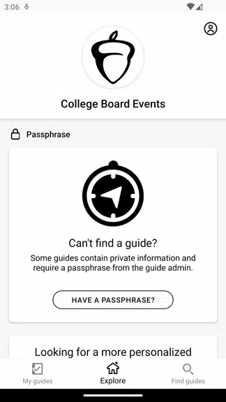 College Board Events экрана 0