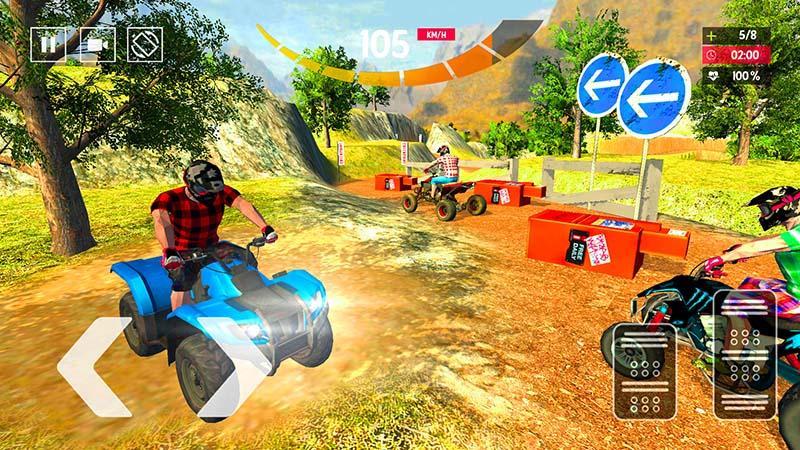 Atv Bike Game - Quad Bike Game ekran görüntüsü 2