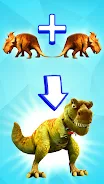 Dinosaur Merge Battle Fight экрана 2