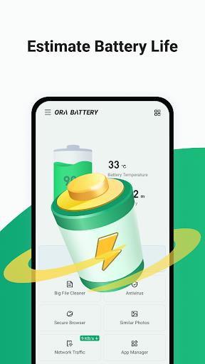 Ora Battery, Cleaner Antivirus ekran görüntüsü 0