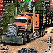 US Cargo Truck Simulator Game экрана 0