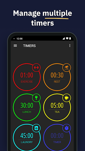 MultiTimer: Multiple timers স্ক্রিনশট 0