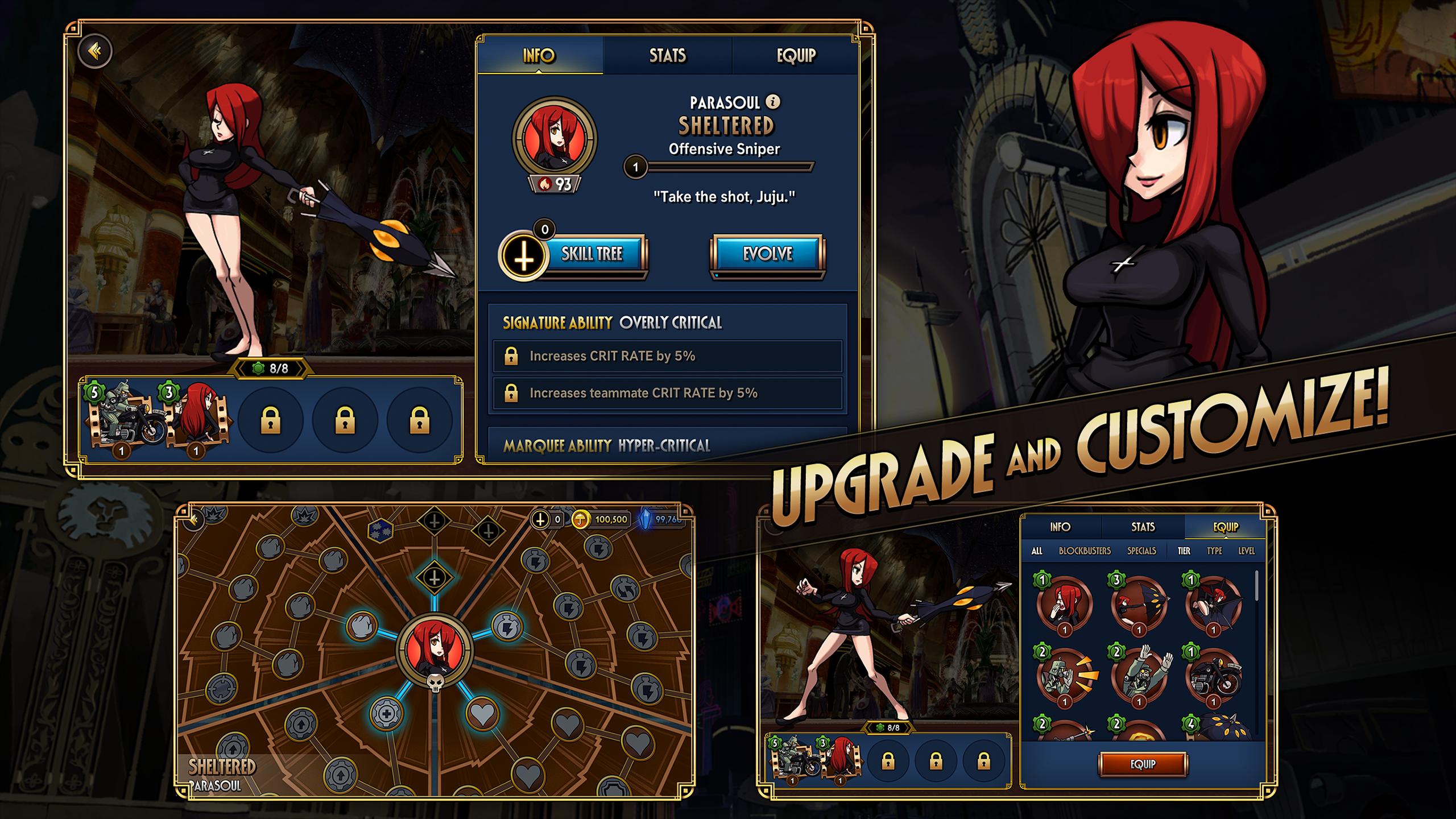 Skullgirls: Kampf + RPG Screenshot 3