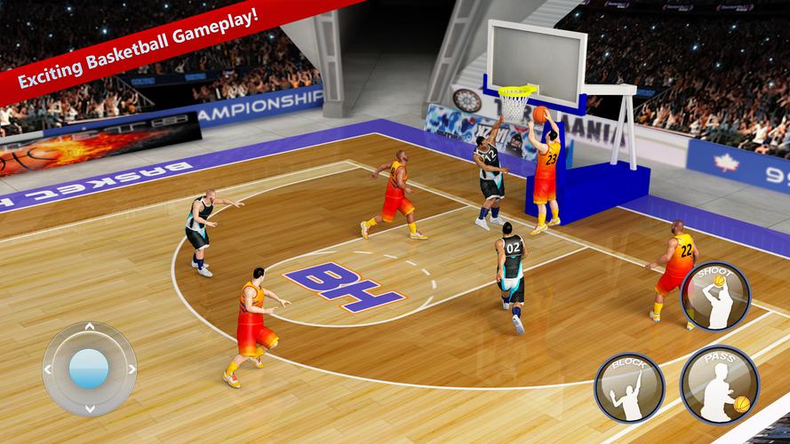 Basketball Games экрана 3
